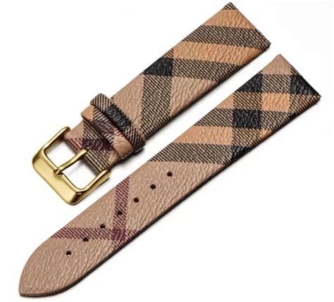 burberry replacement watch strap|burberry leather watch strap.